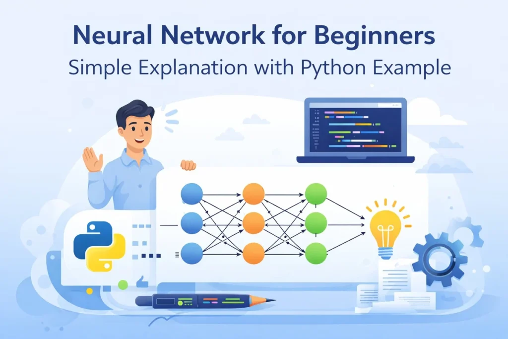 neural network explained for beginners using python - forever code
