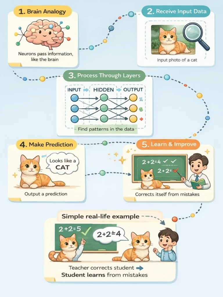 Understanding Neural Network in simple way from human brain analogy